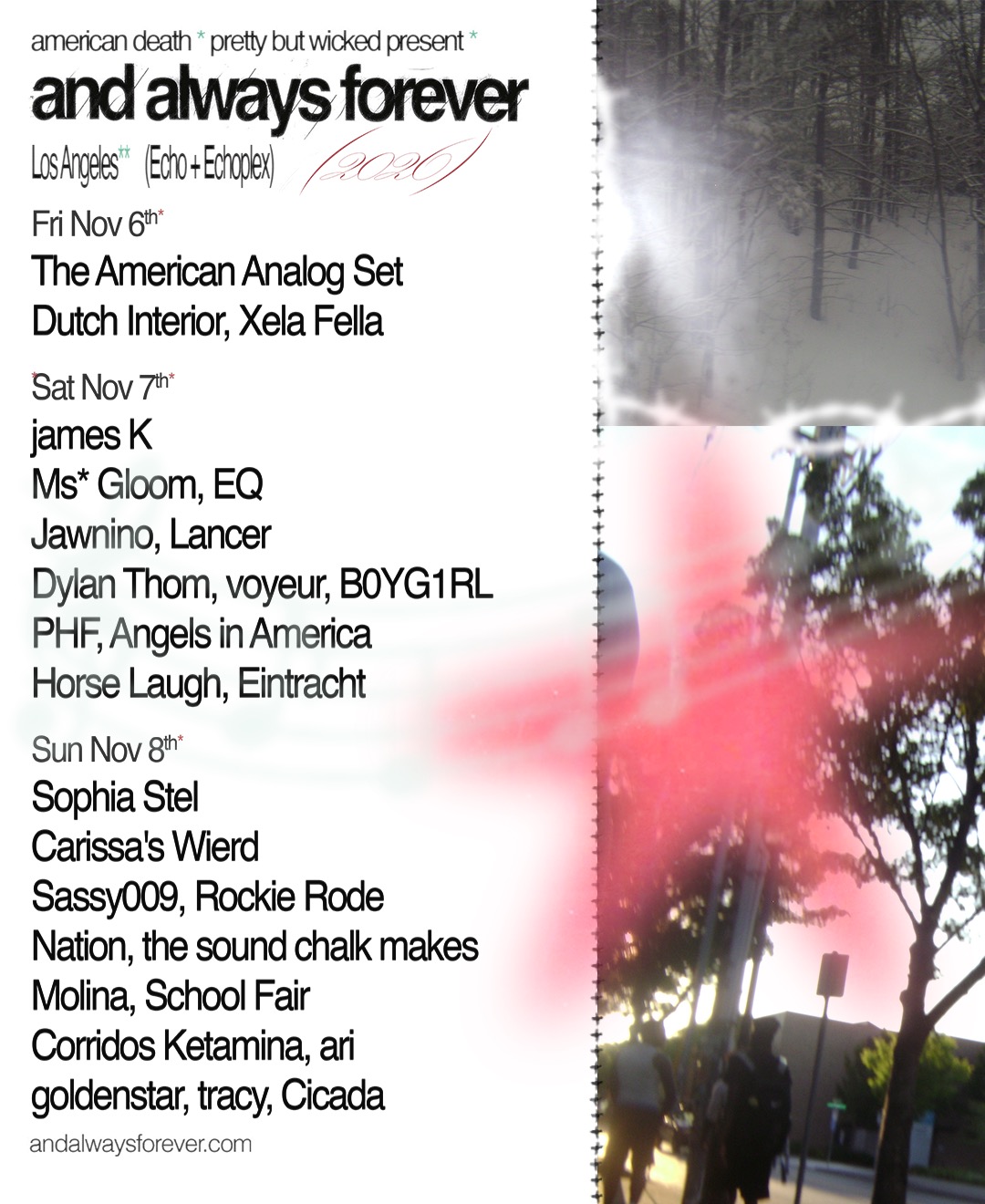 and always forever – The American Analog Set